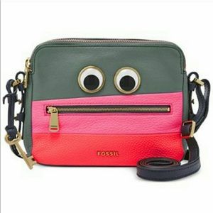Toaster Googly Eye Fossil Crossbody